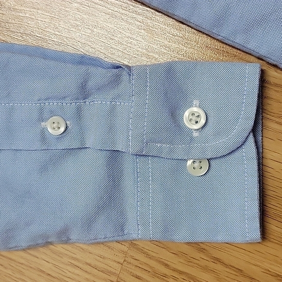 Champs boys size 8 blue button down shirt never worn - Picture 5 of 8